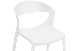 Стул Градно, пластиковый, белый