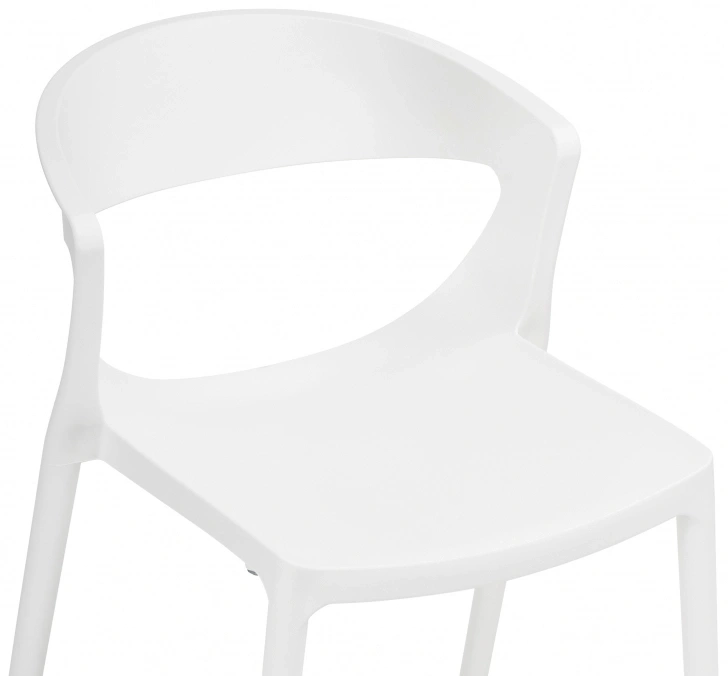 Стул Градно, пластиковый, белый