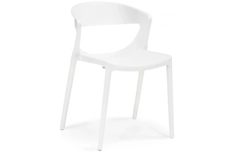 Стул Градно, пластиковый, белый