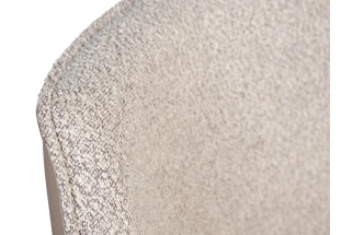 Стул 30C-12870, поворотный, букле, экокожа, белый