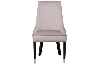 Стул Elegante, мягкий, велюр, жемчужно-серый Colt1001