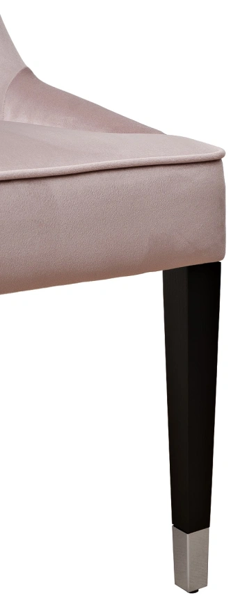 Стул Elegante, мягкий, велюр, жемчужно-серый Colt1001 