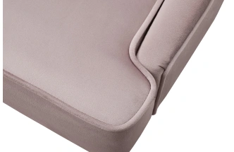 Стул Elegante, мягкий, велюр, жемчужно-серый Colt1001