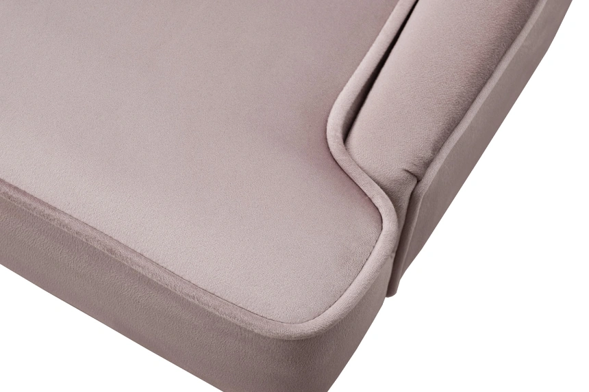 Стул Elegante, мягкий, велюр, жемчужно-серый Colt1001 