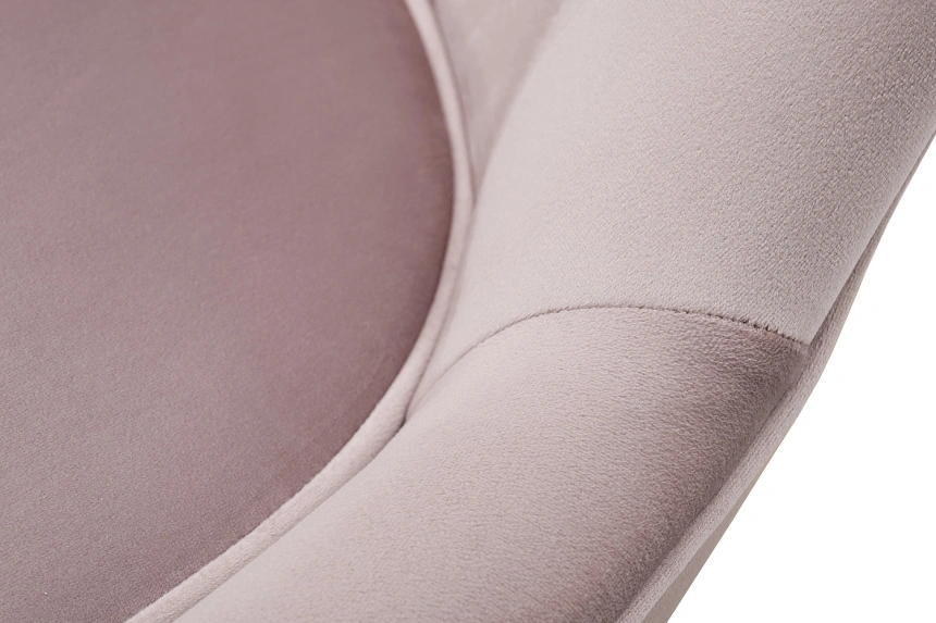 Стул Elegante, мягкий, велюр, жемчужно-серый Colt1001 