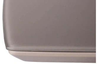 Журнальный стол Space, 60x60x55, МДФ, стекло, серый / бронза