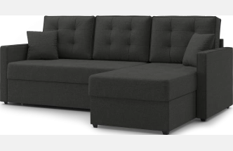 Диван угловой Фишер 2, модель 114, Savana Grey (серый)