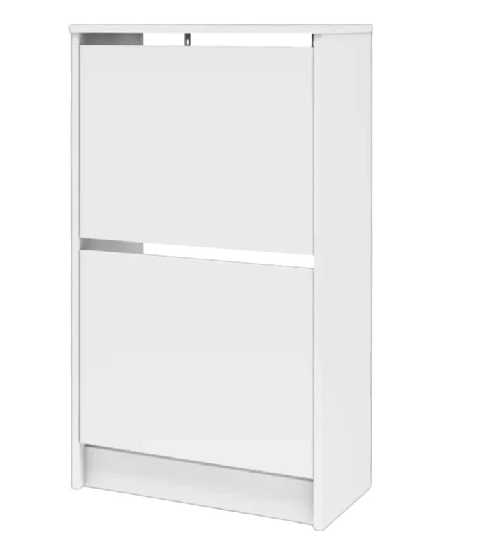 Тумба для обуви Лофт, 2 фасада, 54x93,6x28, Белый