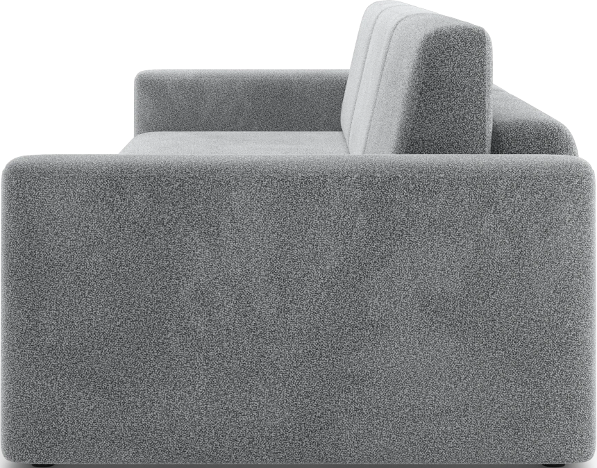 Диван прямой трехместный Дарио, модель 144, OVIS 83 (темно-серый)