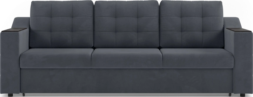 Диван прямой трехместный Невада, модель 020, Omega 32 (темно-серый)