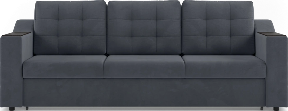 Диван прямой трехместный Невада, модель 020, Omega 32 (темно-серый)