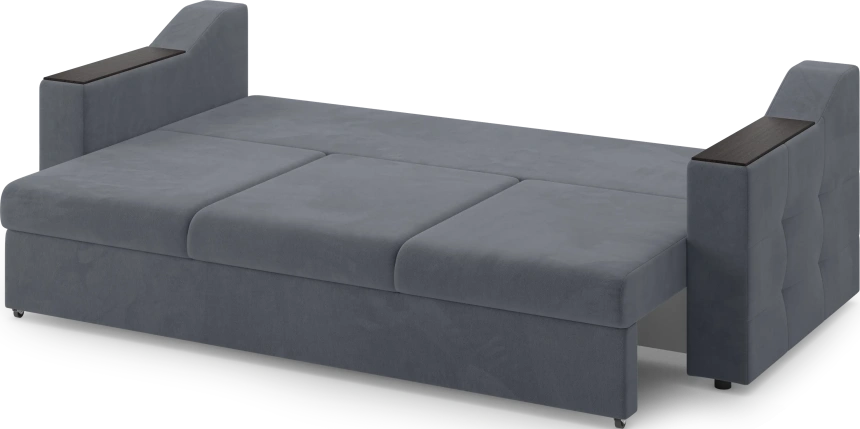 Диван прямой трехместный Невада, модель 020, Omega 32 (темно-серый)