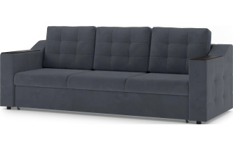 Диван прямой трехместный Невада, модель 020, Omega 32 (темно-серый)