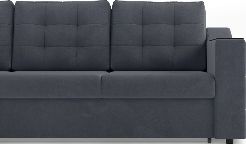 Диван прямой трехместный Невада, модель 020, Omega 32 (темно-серый)