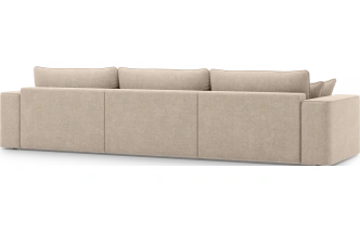 Диван П-образный трехместный Конте, модель 036, Danco 130 (бежевый)