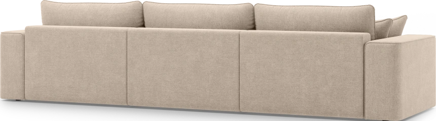 Диван П-образный трехместный Конте, модель 036, Danco 130 (бежевый)