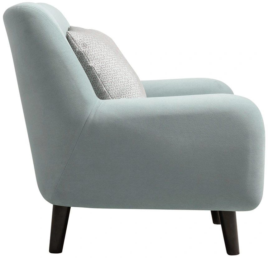 Кресло для отдыха Дакота, Beverly Light Blue (ментоловый), Marcello-5 1327 A1 Colour 19