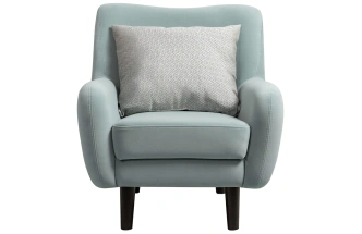 Кресло для отдыха Дакота, Beverly Light Blue (ментоловый), Marcello-5 1327 A1 Colour 19