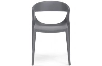 Стул Градно, пластиковый, серый