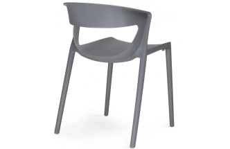 Стул Градно, пластиковый, серый