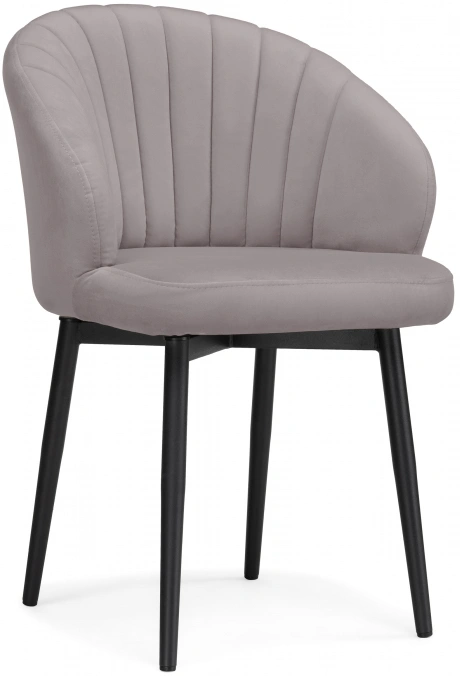 Стул Бэнбу, мягкий, поворотный, MR-28 / черный