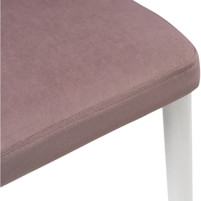 Стул Kora, на металлокаркасе, white / light purple