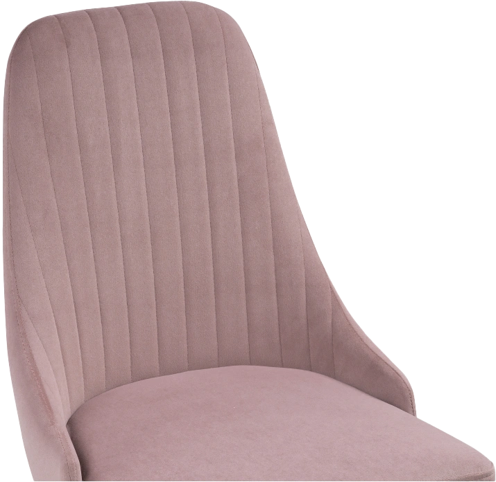 Стул Kora, на металлокаркасе, white / light purple