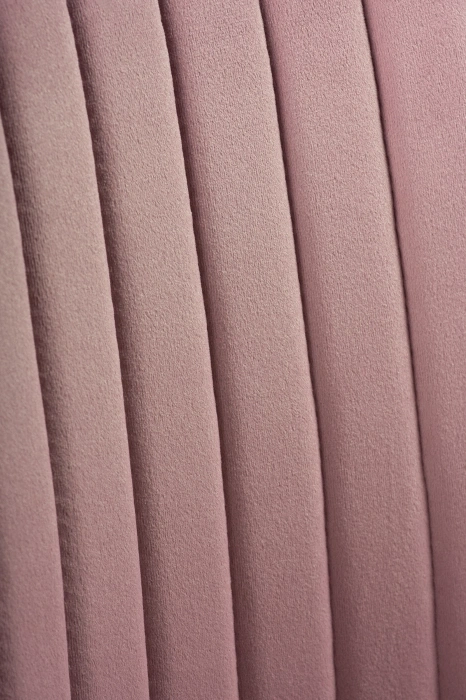 Стул мягкий Gabi, светло-фиолетовый / черный с серебром