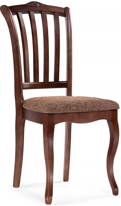 Стул Виньетта, деревянный, орех / мерц белый люкс