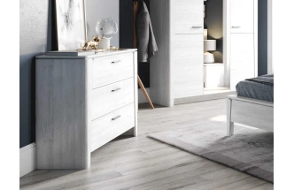 Комод Мальта, с 3-мя ящиками, дуб винтерберг