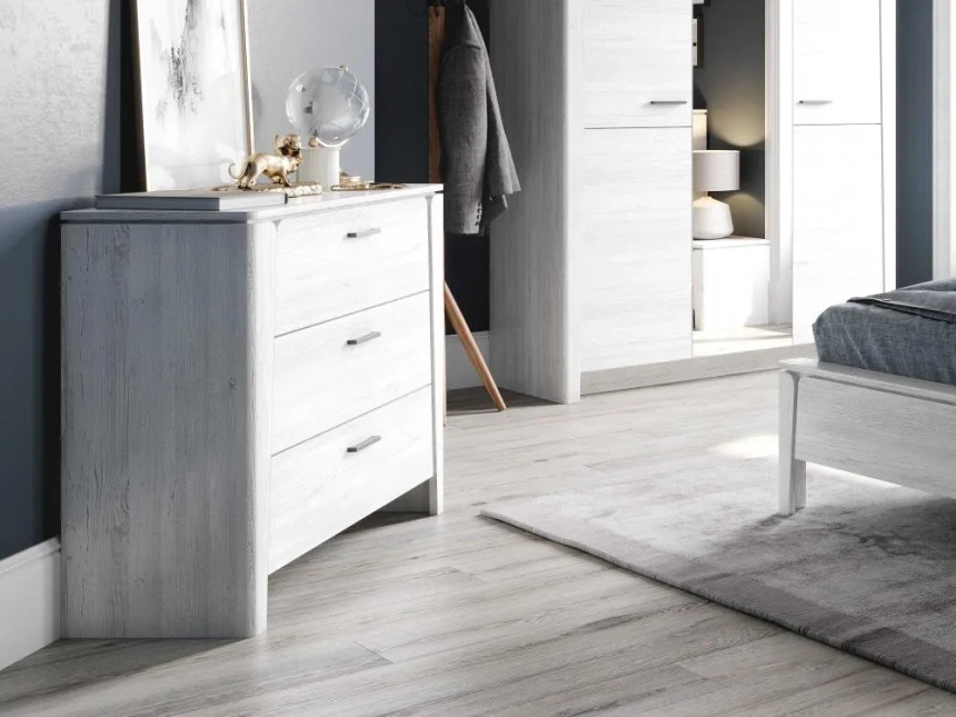 Комод Мальта, с 3-мя ящиками, дуб винтерберг