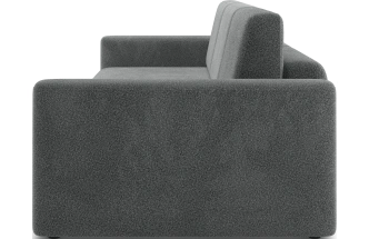 Диван прямой трехместный Дарио, модель 144, OVIS 86 (графитовый)