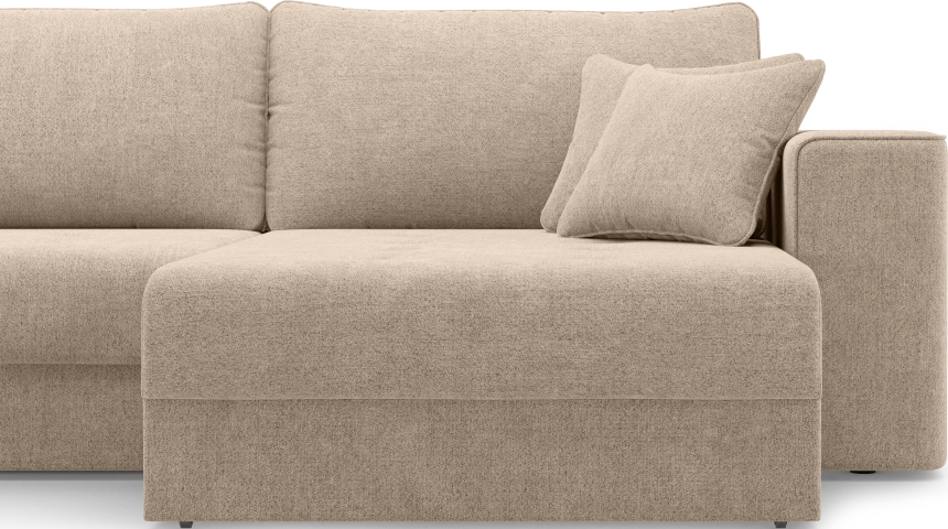 Диван П-образный трехместный Конте, модель 036, Danco 290 (коричневый)