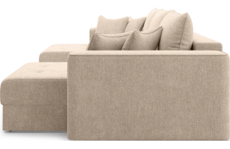 Диван П-образный трехместный Конте, модель 036, Danco 290 (коричневый)