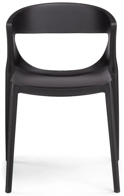 Стул Градно, пластиковый, черный