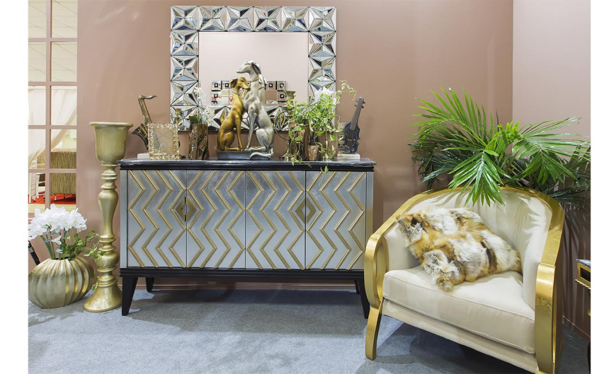 Комод ART-1973-S , с полками 