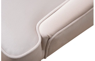 Стул Elegante, мягкий, велюр, светло-бежевый Colt002