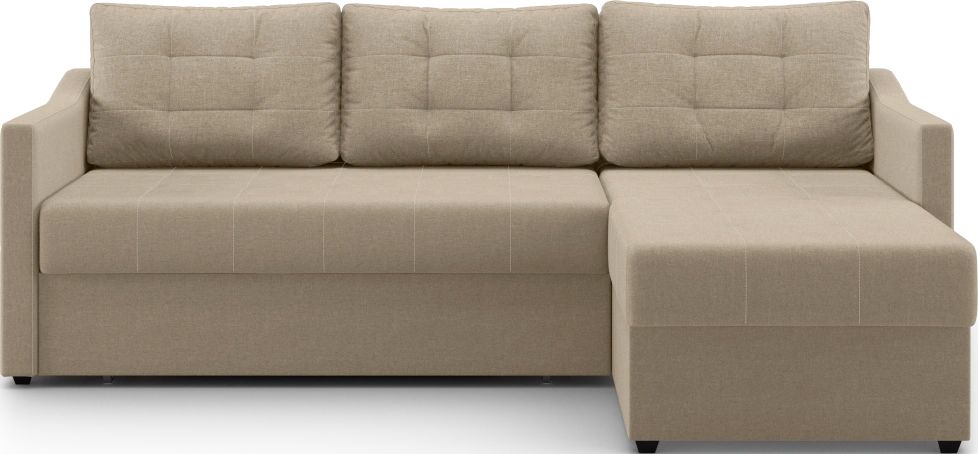 Диван угловой Бонд, модель 123, Savana Camel (бежевый)