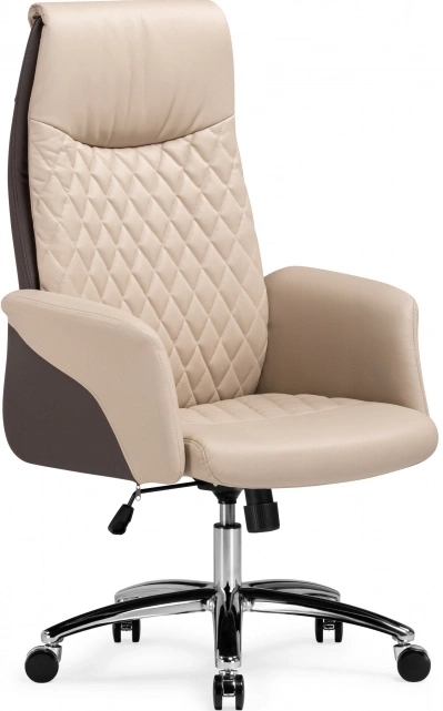 Компьютерное кресло Avrora, бежевый / коричневый