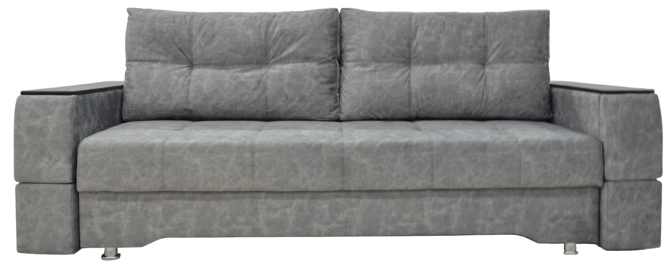 Диван прямой Атлант 2, Bliss silver, Венге