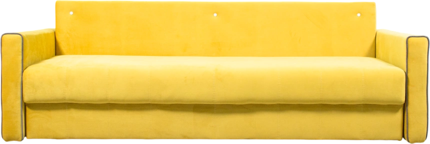 Диван прямой Бали 3, Tenerife curcuma, Tenerife stone
