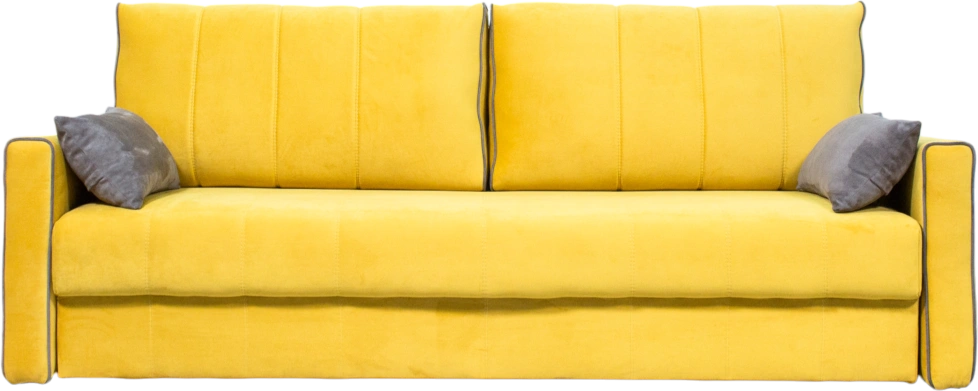 Диван прямой Бали 3, Tenerife curcuma, Tenerife stone