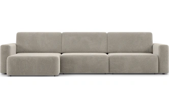 Диван угловой трехместный Дарио, модель 144, OVIS 13 (серый)