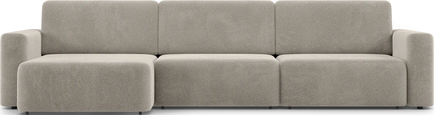 Диван угловой трехместный Дарио, модель 144, OVIS 13 (серый)