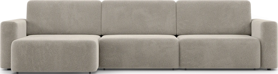 Диван угловой трехместный Дарио, модель 144, OVIS 13 (серый)