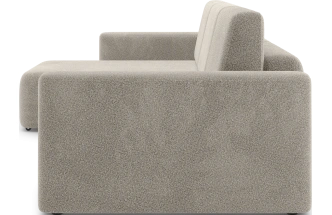 Диван угловой трехместный Дарио, модель 144, OVIS 13 (серый)