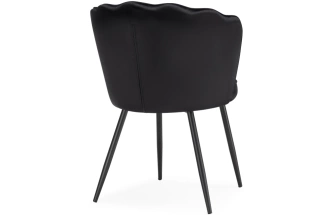 Стул Coral, мягкий, black