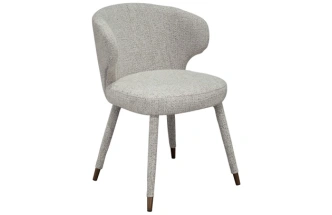 Стул 30C-13780, мягкий, белый