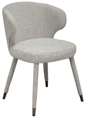 Стул 30C-13780, мягкий, белый 