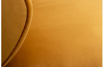 Стул Unico, мягкий, горчичный велюр, Colt022-Orang